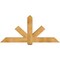 Ekena Millwork Kennewick Rough Sawn Timber Gable Bracket, Western Red Cedar, 72"W x 33"H x 6"D x 6"F, 11/12 Pitch GBW072X33X0606KEN00RWR - alternate 1